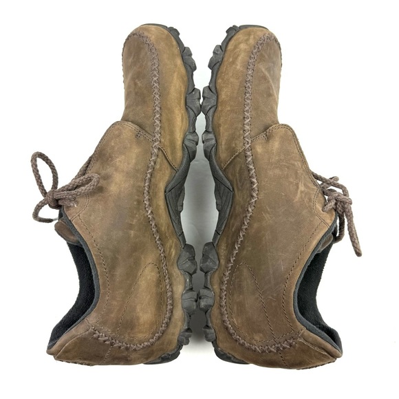 Patagonia Cabot Shoes‎ 14 Mens Vibram Sole Brown Velvet Suede Lace Up 47 - Picture 8 of 11